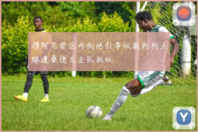 穆阿尼禁区内倒地引争议裁判判点球遭桑德兰全队抗议