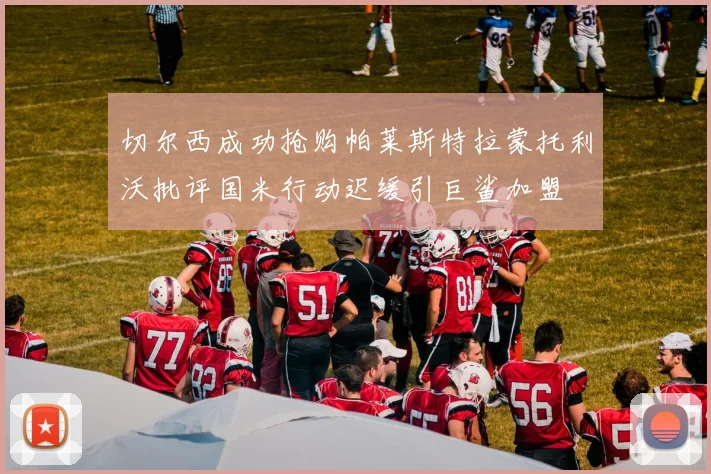 切尔西成功抢购帕莱斯特拉蒙托利沃批评国米行动迟缓引巨鲨加盟